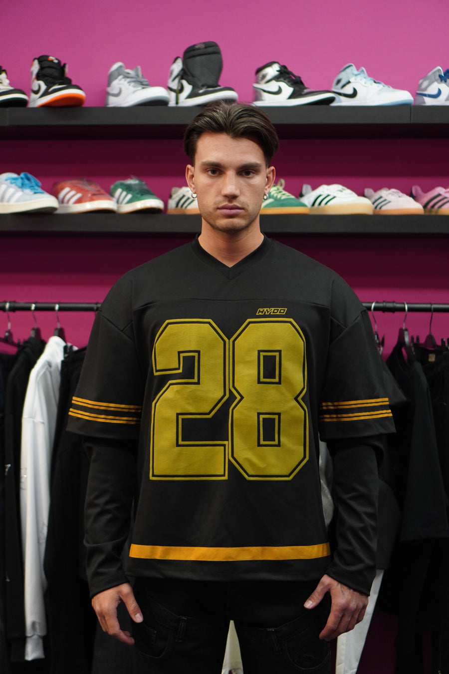 Jersey Football Black