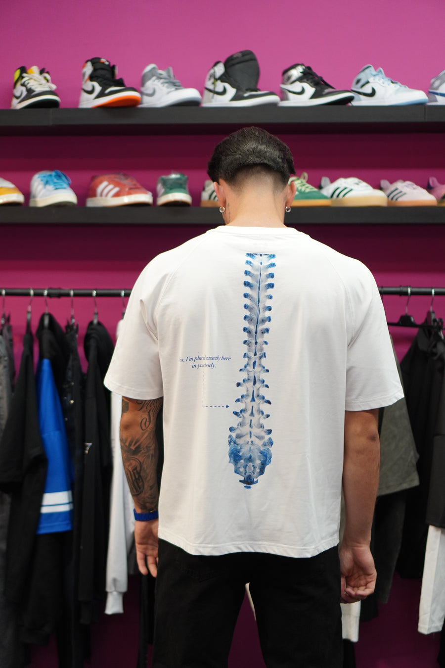 T-shirt Spinal White