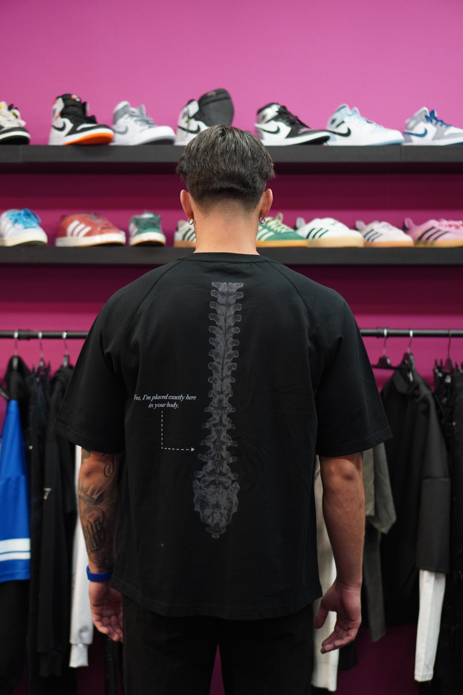 T-shirt Spinal Black