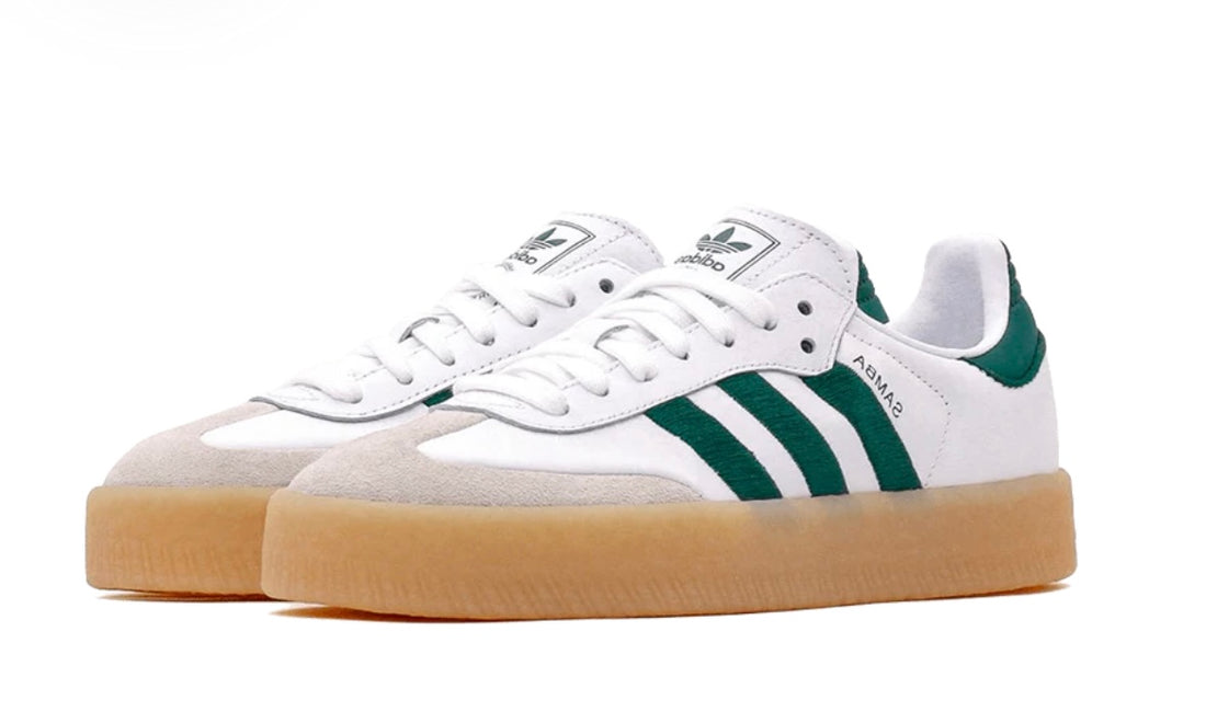 Adidas Samba White Collegiate Green Gum