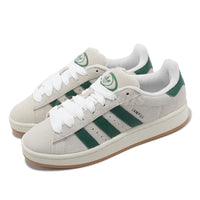 Adidas Campus 00s Crystal White Dark Green